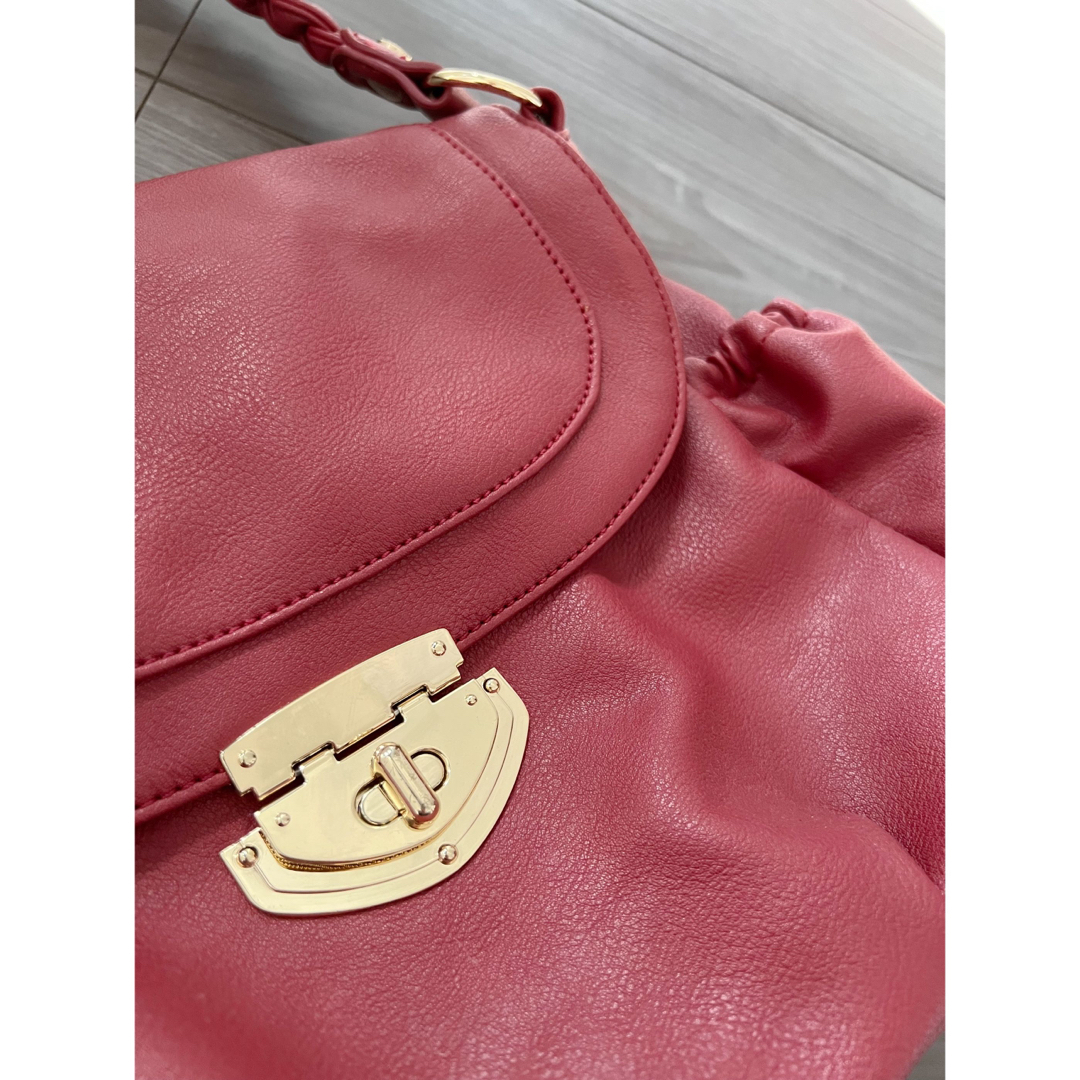 anySiS(エニィスィス)のany sis  ハンドバッグ　サーモンピンク美品 レディースのバッグ(ハンドバッグ)の商品写真