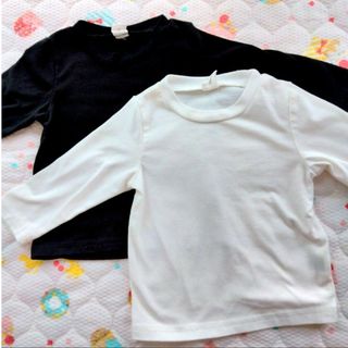 値下げ❢ベビー服　長袖Tシャツ　2枚セット(Ｔシャツ)