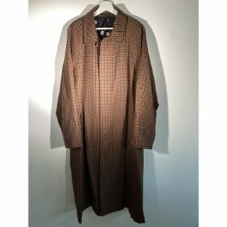 ポールスミス(Paul Smith)の美品正規 21AW Paul Smith チェック ステンカラーコート424N▲(ステンカラーコート)