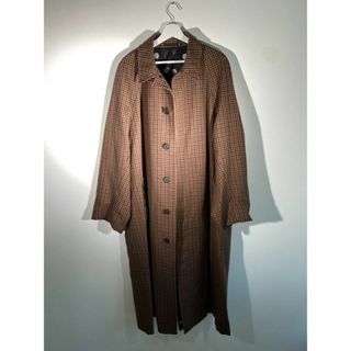 美品正規 21AW Paul Smith チェック ステンカラーコート 424N 美品正規 21AW Paul Smith チェック ステンカラーコート 424N