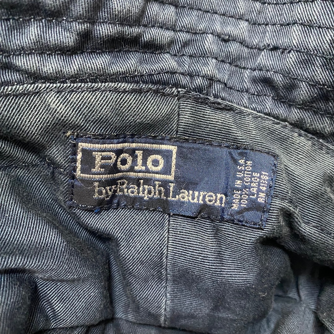 POLO RALPH LAUREN - 90s ラルフローレン バケットハット USA製 POLO RALPH LAUREN - 90s ラルフローレン バケットハット USA製