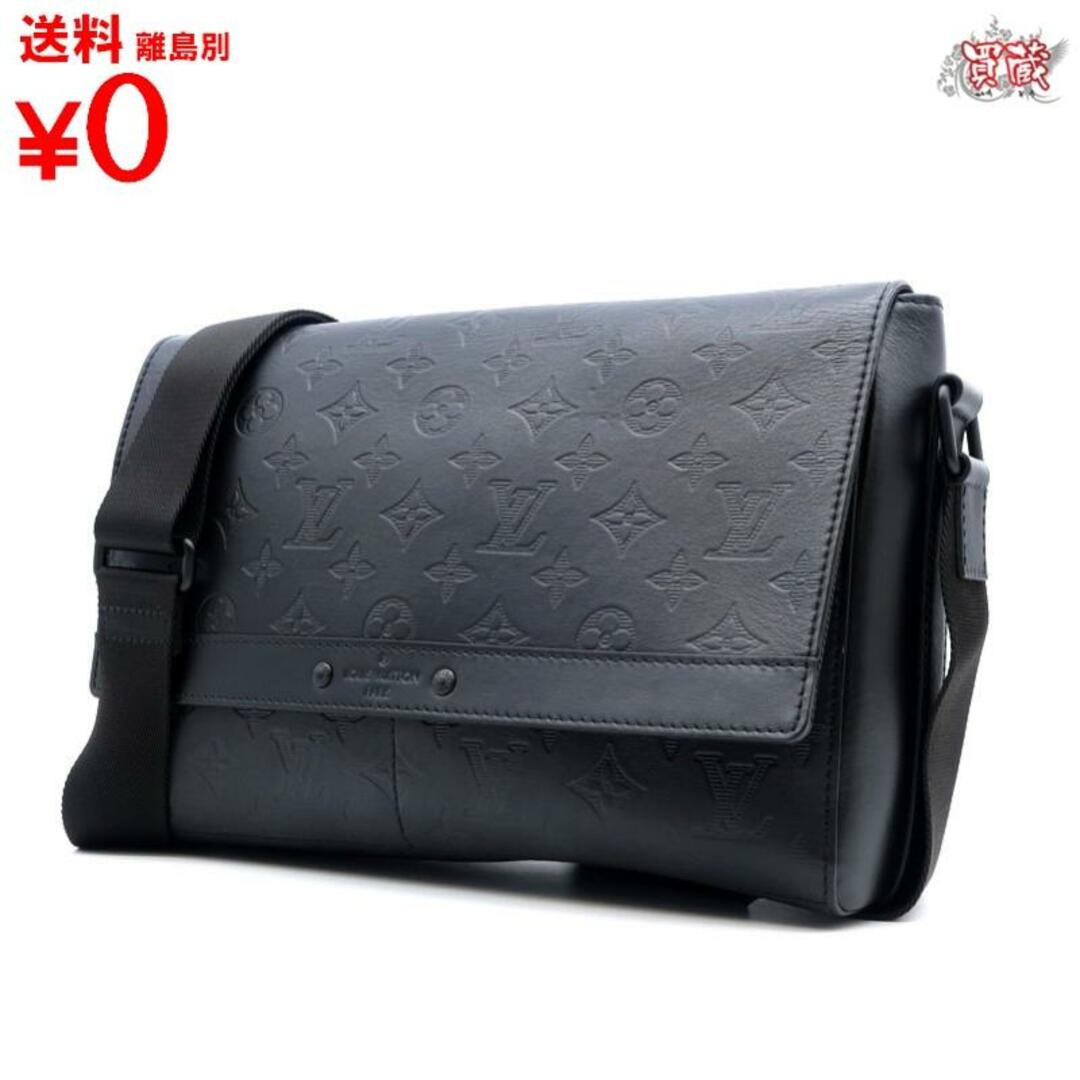 LOUIS VUITTON　ルイヴィトン　
スプリンターメッセンジャー M44729 
モノグラム シャドウ ブラック　
ショルダーバッグ レディース メンズ　
【正規品】【美品】　
【買蔵】