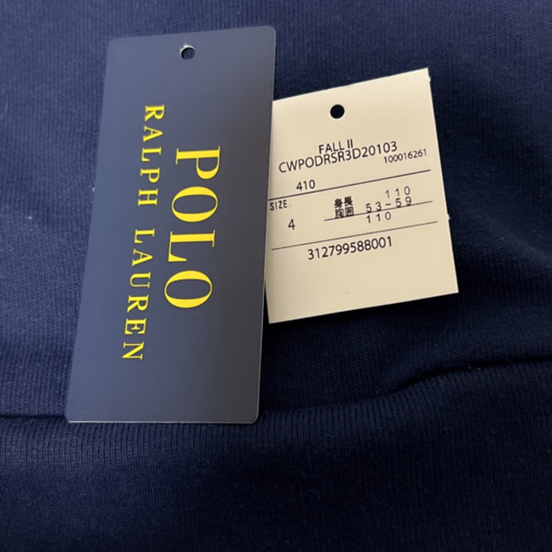 Ralph Lauren(ラルフローレン)のラルフローレン ワンピース シャツドッキングワンピース 110 国内百貨店購入品 キッズ/ベビー/マタニティのキッズ服女の子用(90cm~)(ワンピース)の商品写真