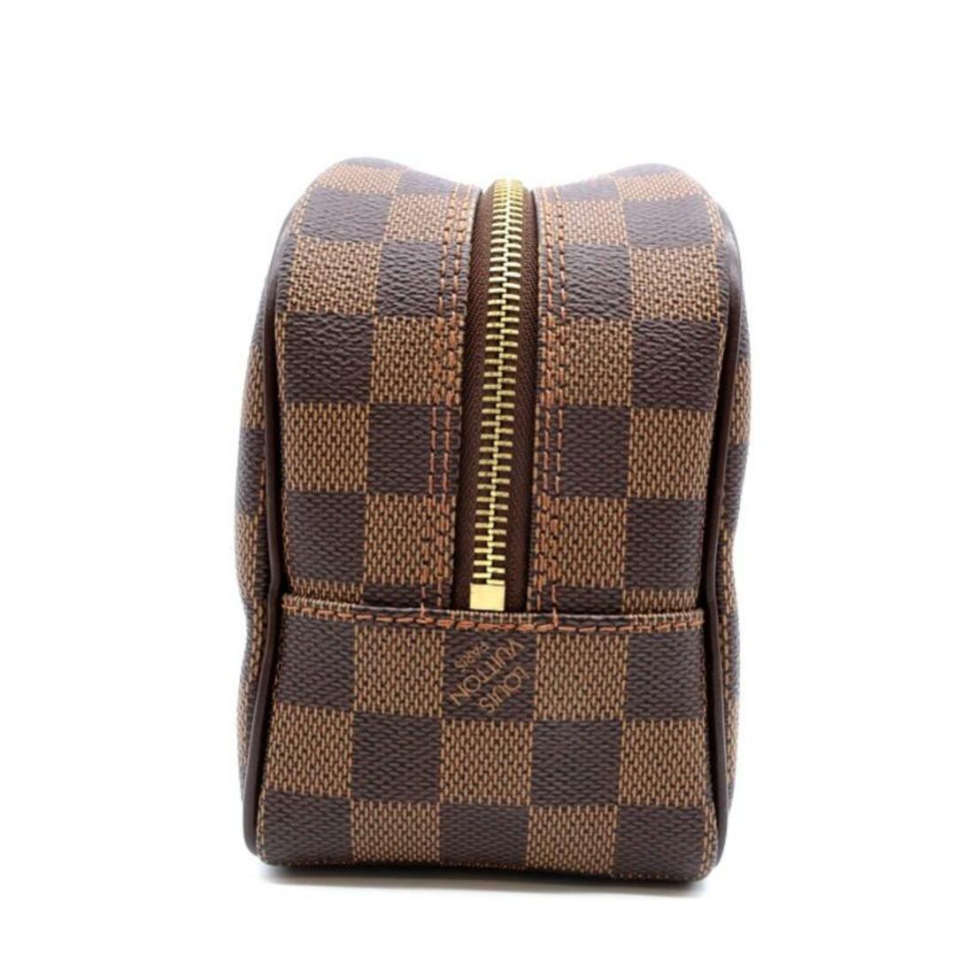 LOUIS VUITTON ルイヴィトン　
トゥルース トワレット 25 N47624　
ダミエ エベヌ セカンドバッグ　
ハンドバッグ クラッチ 　
【正規品】 
【買蔵】