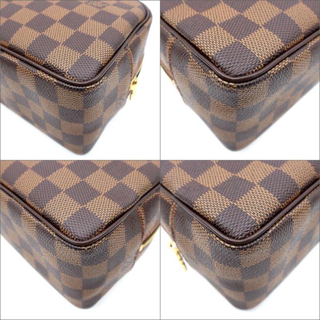 LOUIS VUITTON ルイヴィトン　
トゥルース トワレット 25 N47624　
ダミエ エベヌ セカンドバッグ　
ハンドバッグ クラッチ 　
【正規品】 
【買蔵】