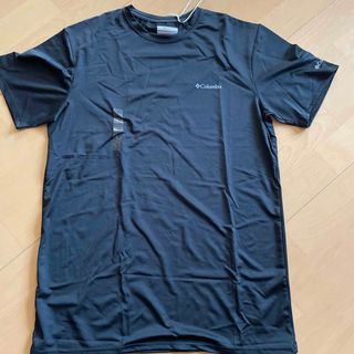 コロンビア(Columbia)のcolumbia Tシャツ　ポリエステル　黒　海外M(Tシャツ/カットソー(半袖/袖なし))