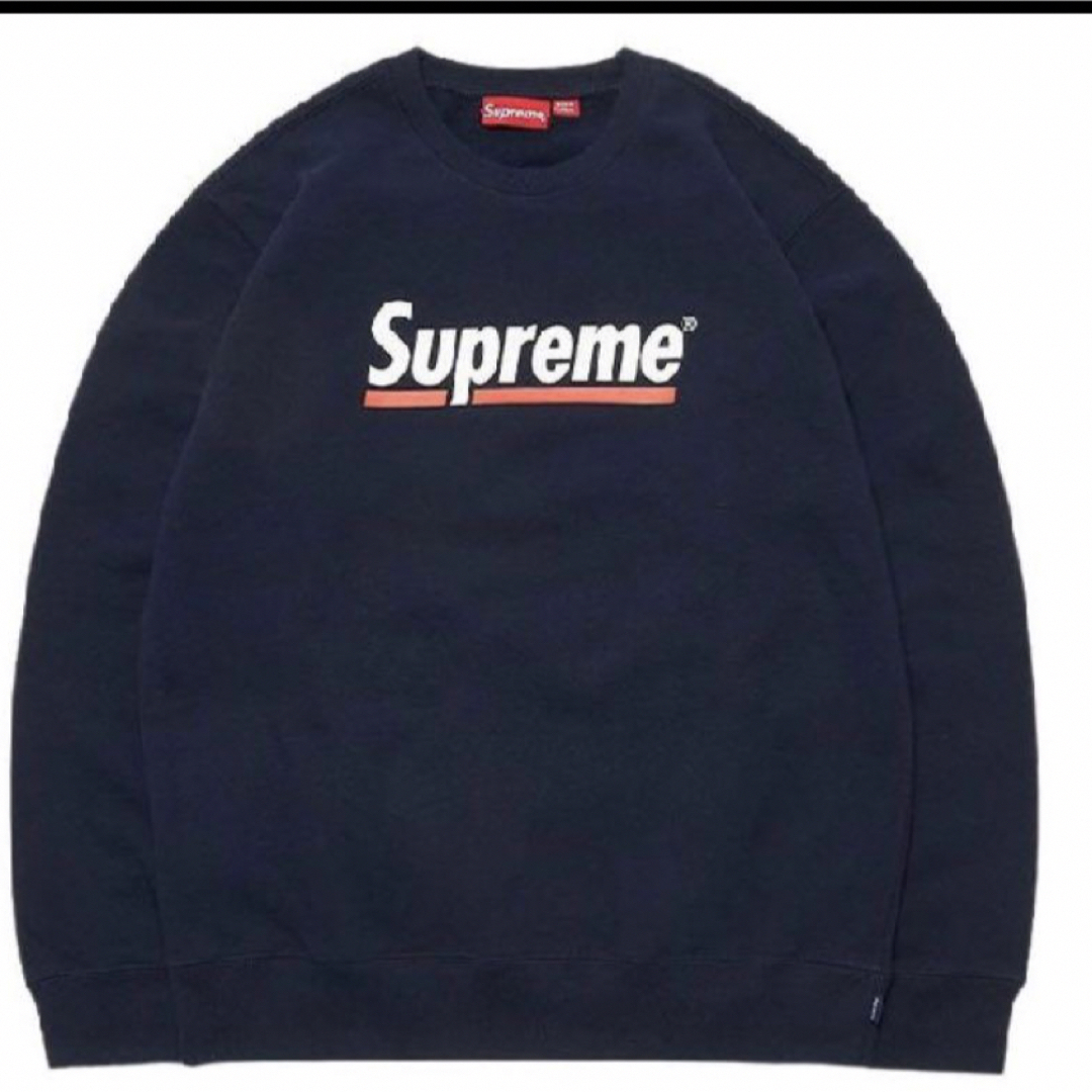 Supreme Underline Crewneck - www.sorbillomenu.com