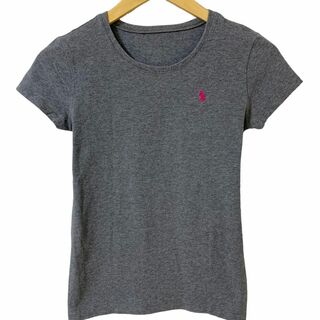 ポロラルフローレン(POLO RALPH LAUREN)のPOLO RALPH LAUREN 半袖 Tシャツ グレー 美品 子供 ブランド(Tシャツ/カットソー)