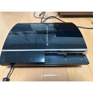 初期型PS3本体60GB コントローラ3本&ソフト4本セット　ps2稼働可モデル