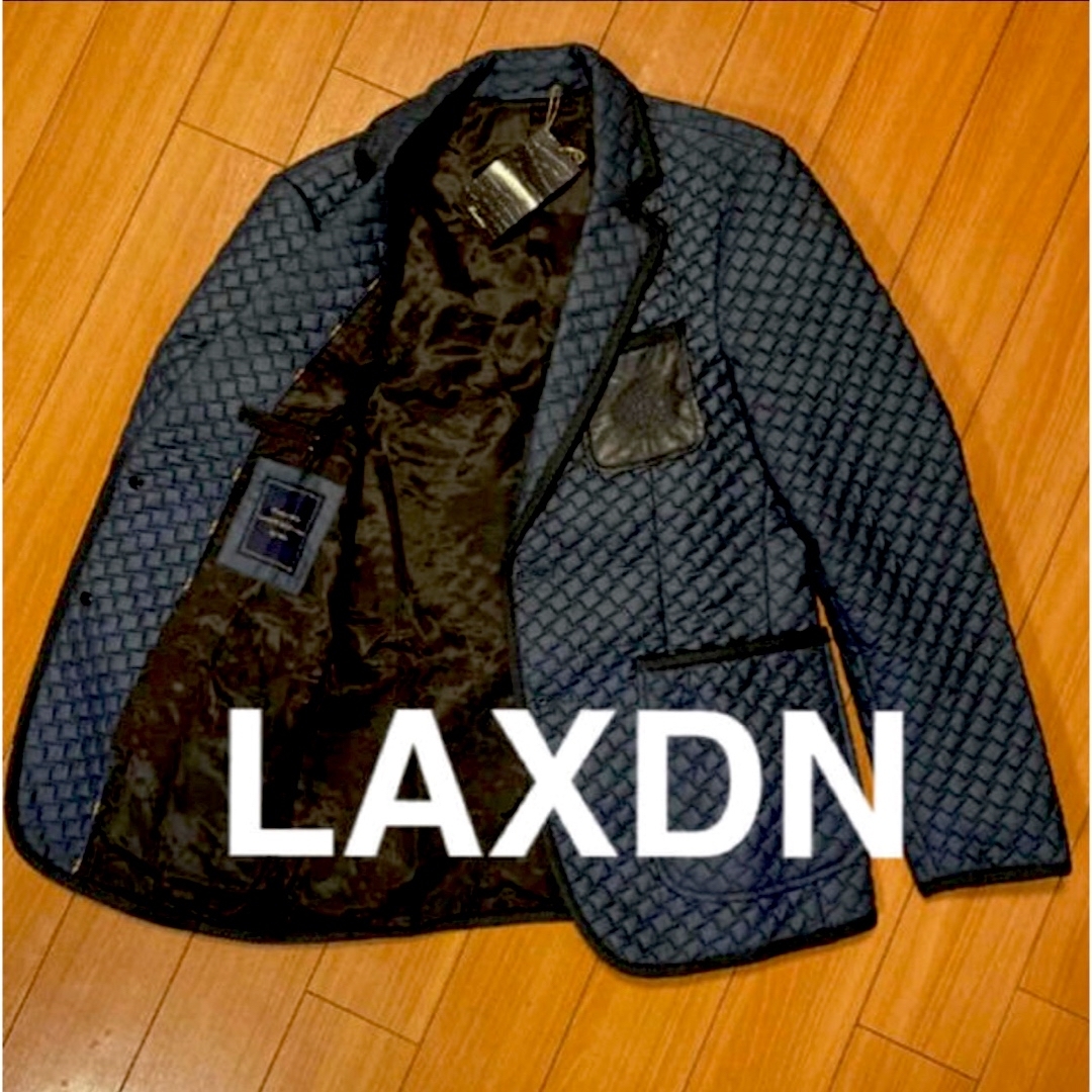 新品、タグ付き［LAXDN］キルティングジャケットテーラードジャケット