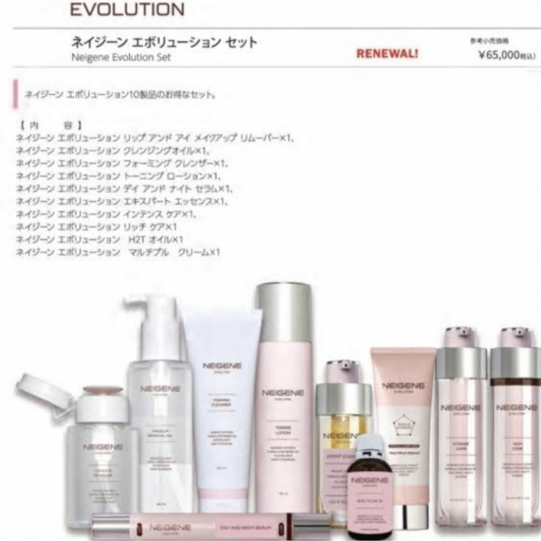 ユニシティ ネイジーンエボリューションセット