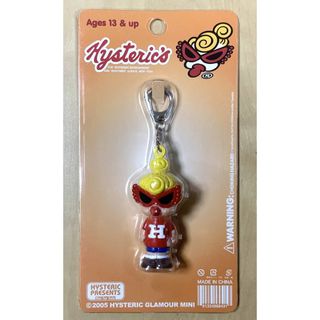 ヒステリックミニ(HYSTERIC MINI)のヒスミニ☆正規品☆新品☆キーホルダー☆ドール型☆ノベルティ☆非売品(その他)