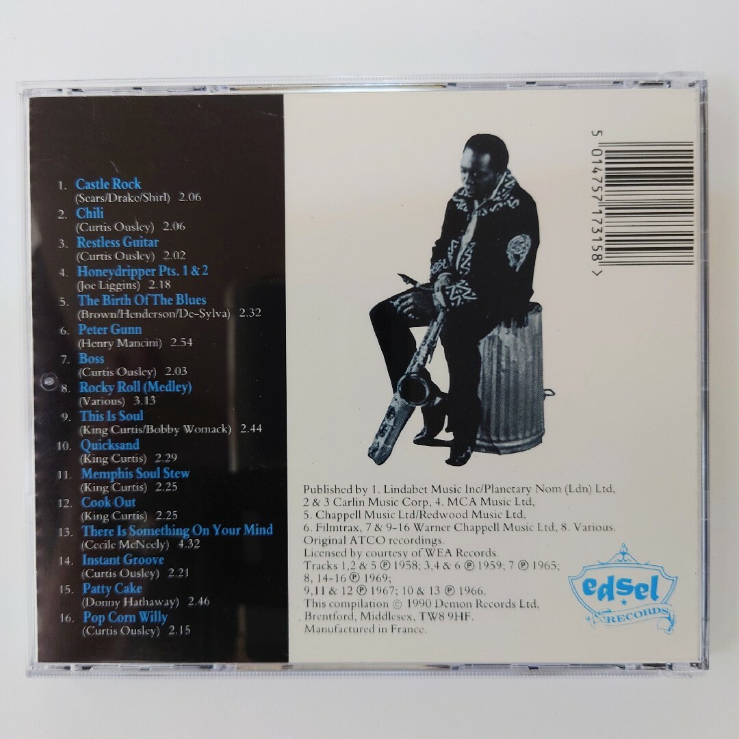 キング・カーティス / インスタント・グルーヴ エンタメ/ホビーのCD(R&B/ソウル)の商品写真