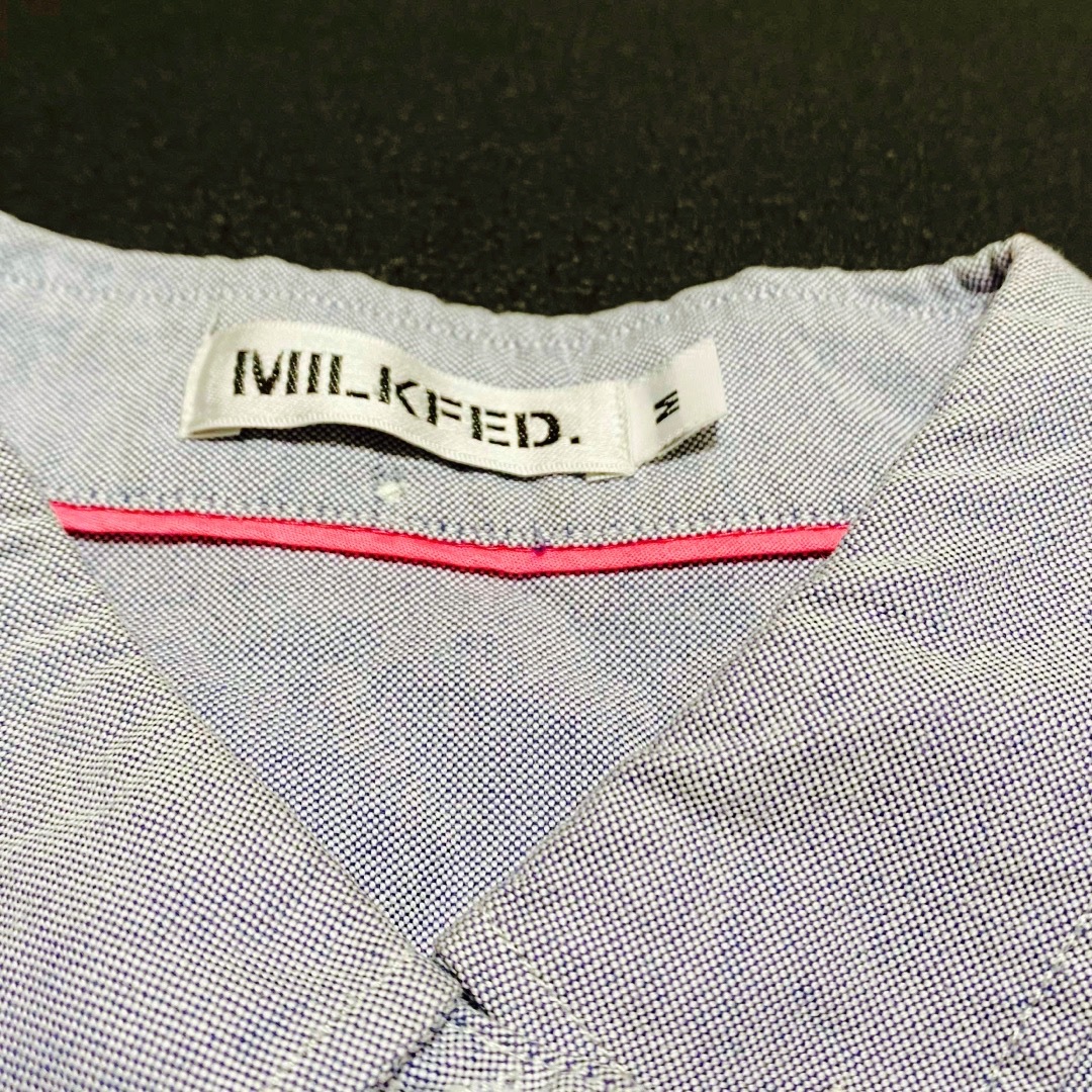 MILKFED.(ミルクフェド)のミルクフェドシャツワンピース レディースのトップス(シャツ/ブラウス(長袖/七分))の商品写真