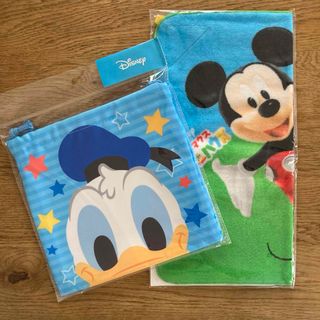 ディズニー(Disney)のハンドタオル&巾着セット(その他)