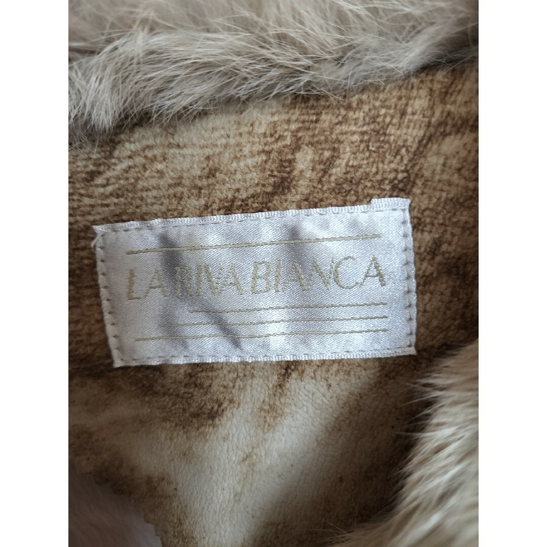 LA RIVA BIANCA ラビットファーコート