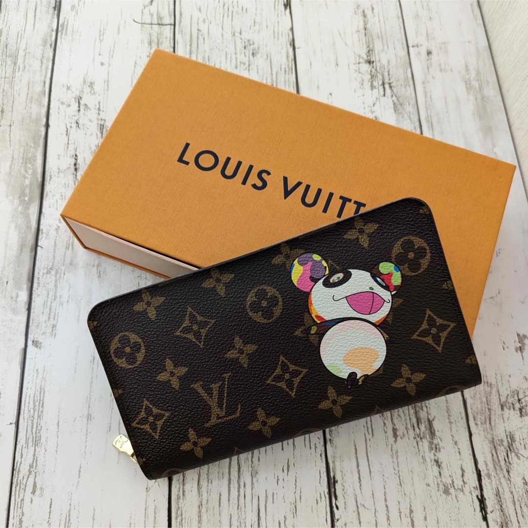 LOUIS VUITTON - ルイヴィトン 長財布 ポルトモネジップ 村上隆 LOUIS