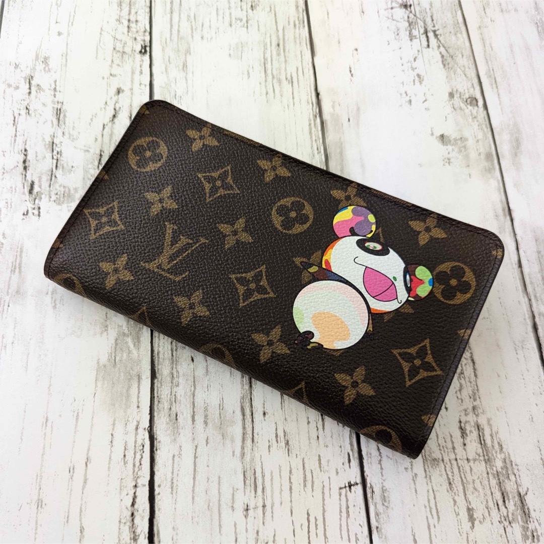LOUIS VUITTON - ルイヴィトン 長財布 ポルトモネジップ 村上隆 LOUIS