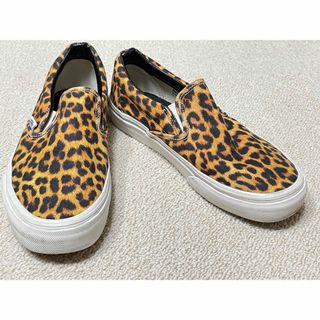 【VANS】バンズ レアモデル スリッポン スニーカー アニマル ヒョウ柄