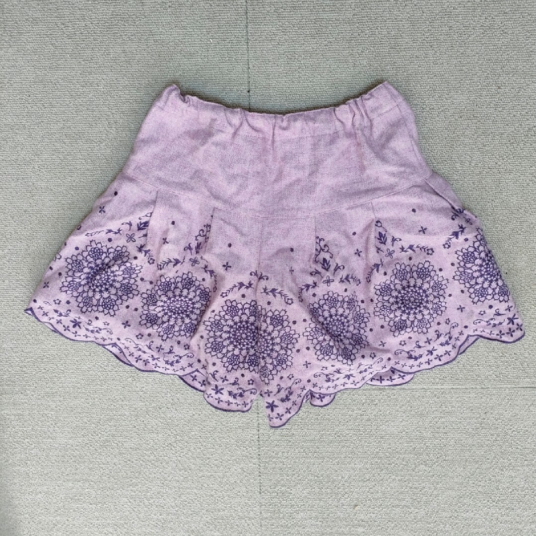 ANNA SUI mini(アナスイミニ)のANNA SUI mini 130 スカート キッズ/ベビー/マタニティのキッズ服女の子用(90cm~)(スカート)の商品写真