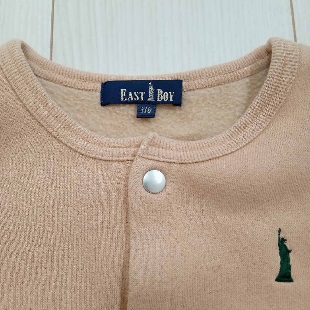 EASTBOY(イーストボーイ)のEASTBOY☆カーディガン キッズ/ベビー/マタニティのキッズ服女の子用(90cm~)(カーディガン)の商品写真