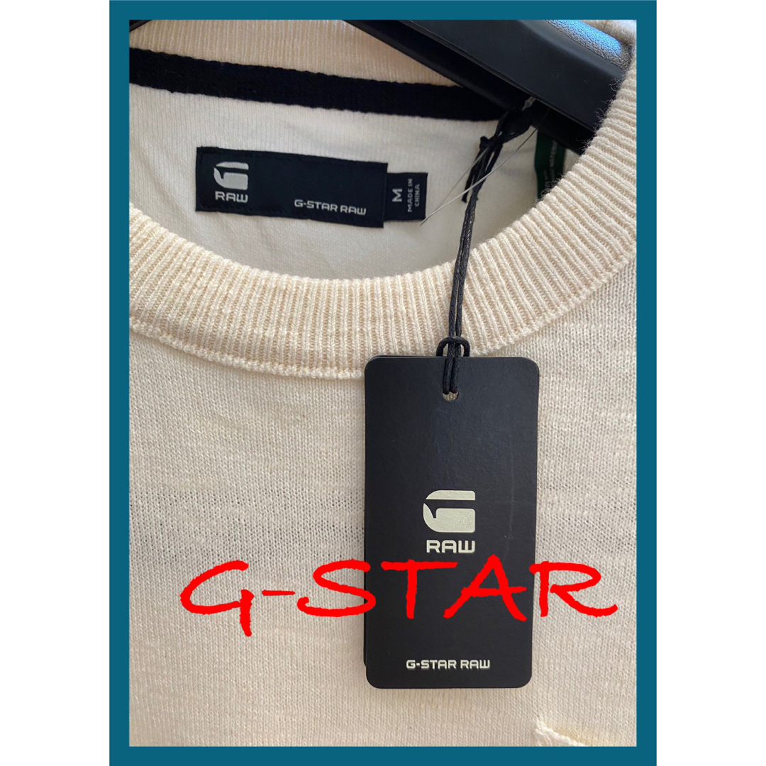 G-STAR RAW(ジースター)の大幅お値下げ‼️新品タグ付きMEN'S   G- STAR   ニットセーター メンズのトップス(ニット/セーター)の商品写真