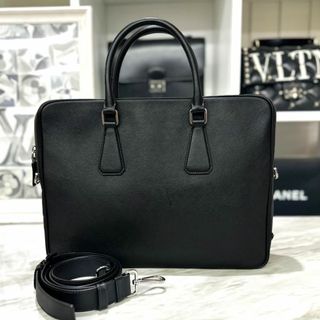 PRADA プラダ　オールレザー　ハンド　ビジネス　バッグ　A4 1316