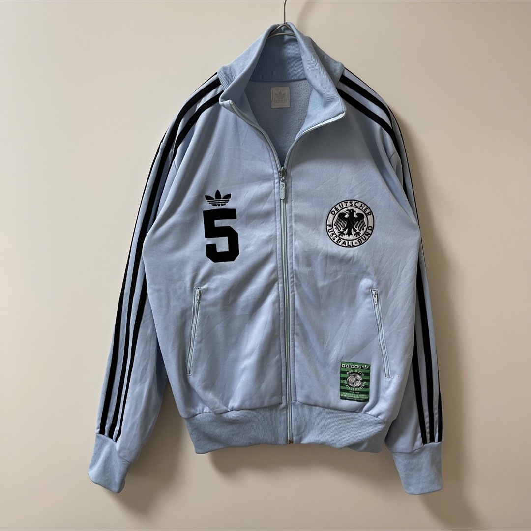90s　adidas　トラックジャケット　ドイツサッカーチーム　刺繍