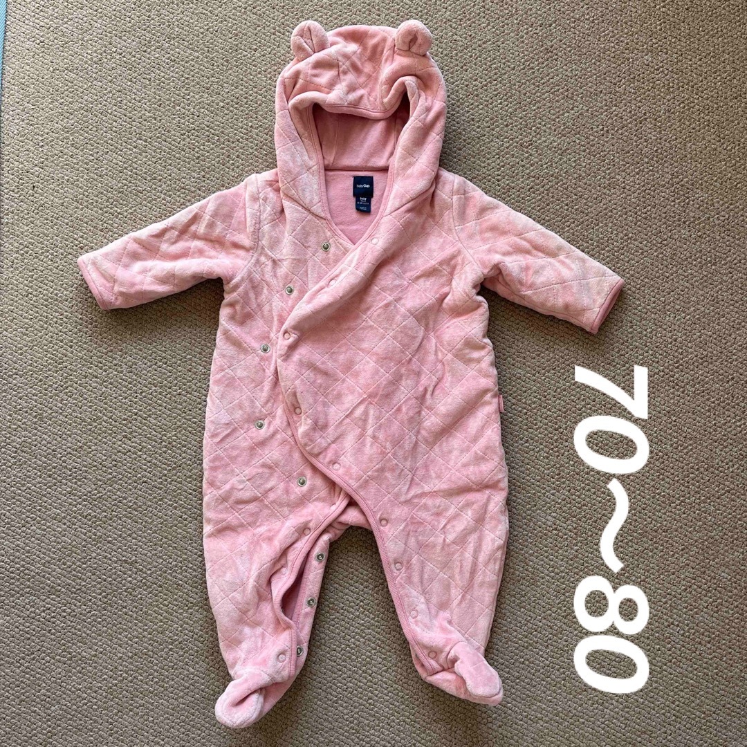 babyGAP(ベビーギャップ)のBABYGAP 70、80センチ　アウター　ジャンパー キッズ/ベビー/マタニティのベビー服(~85cm)(カバーオール)の商品写真