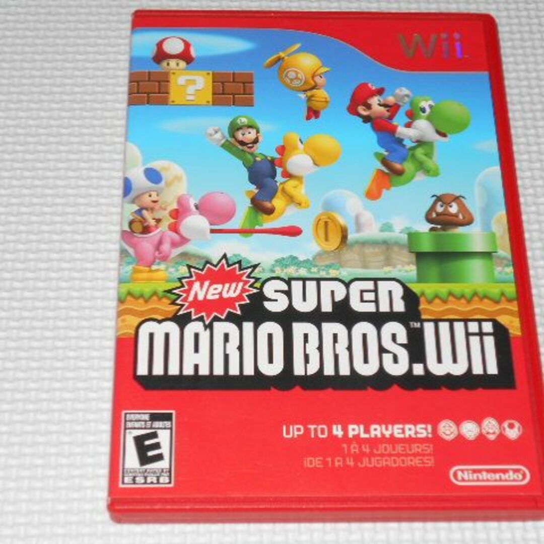Wii★NEW SUPER MARIO BROS. Wii 海外版 北米版のサムネイル