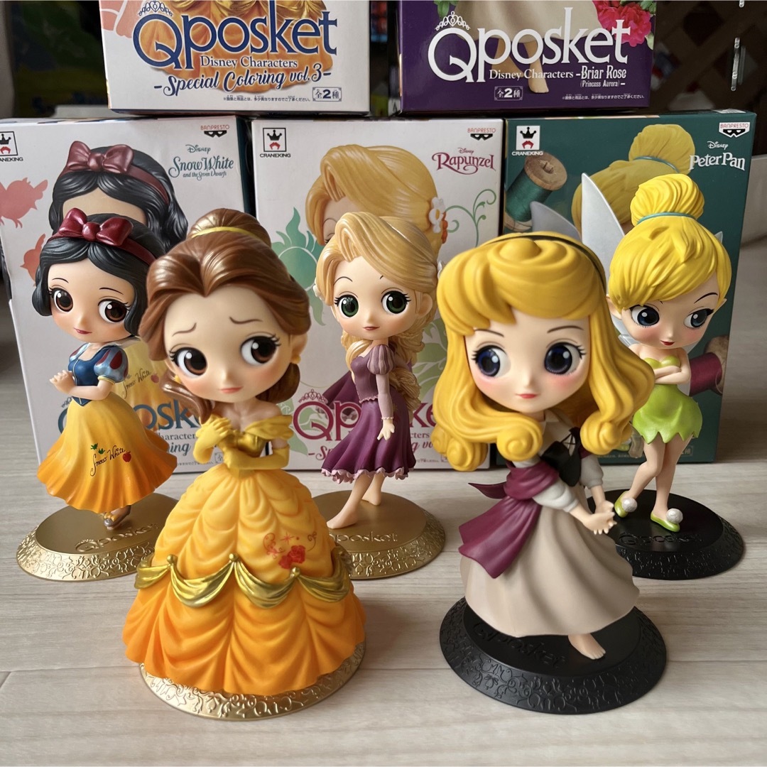 【美品】Q posket キューポスケット　プリンセス　セット　箱付 | フリマアプリ ラクマ