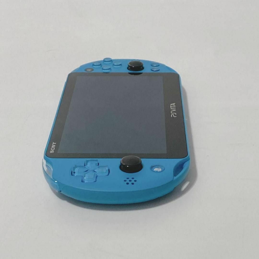 人気の 液晶美品♪PlayStationVita PCH-2000 ZA23 ブルー 携帯用ゲーム