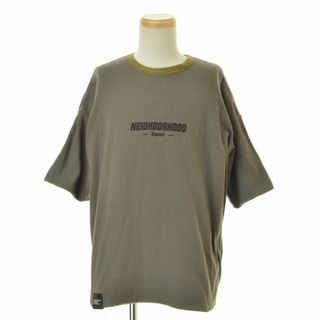 NEIGHBORHOOD SRL.SHELTECH CREWNECK SS-2 ネイバーフッド 23ss Tシャツ 231BWNH-CSM02 BLACK【004】