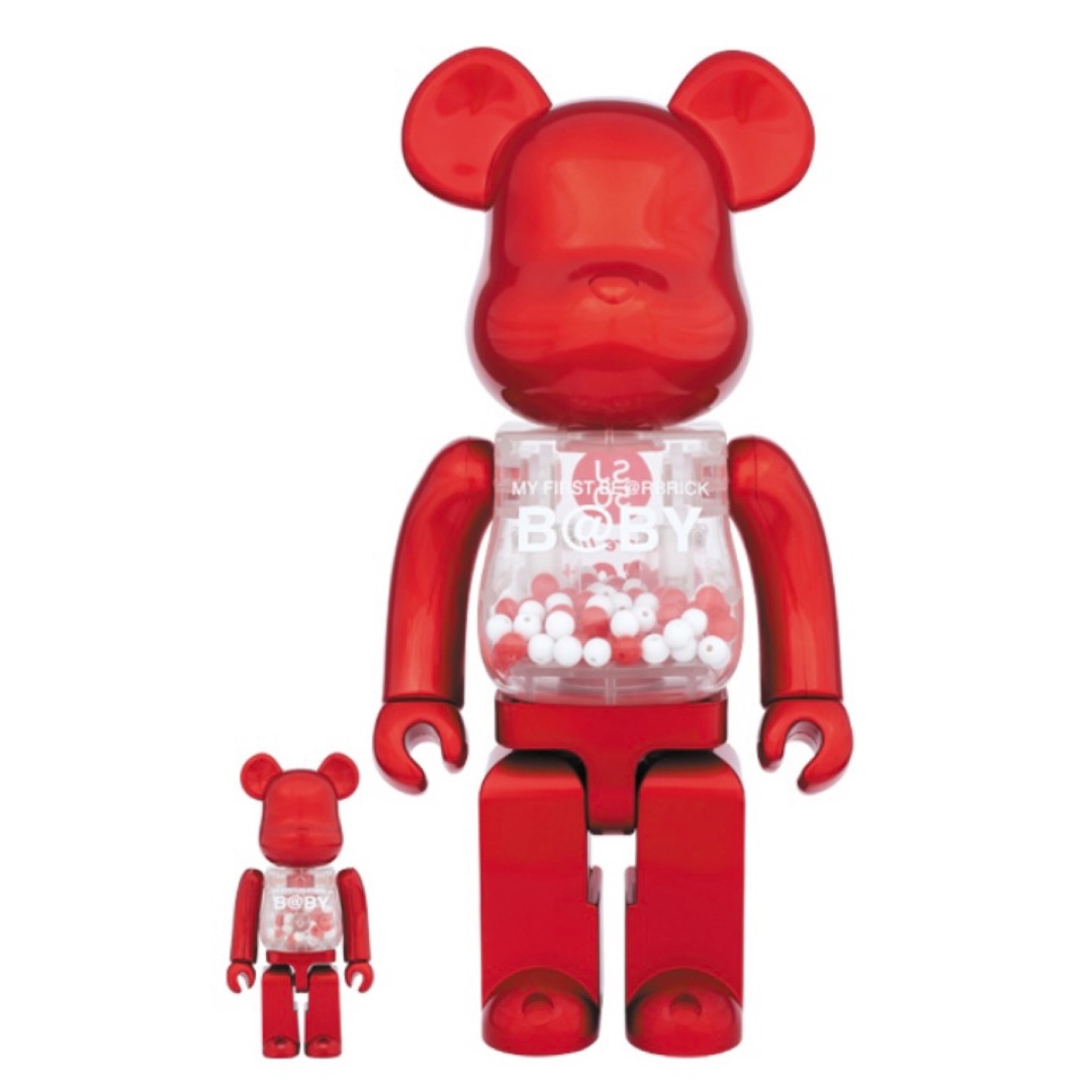 エンタメ/ホビーMY FIRST BE@RBRICK B@BY SJ50 100％ & 400％