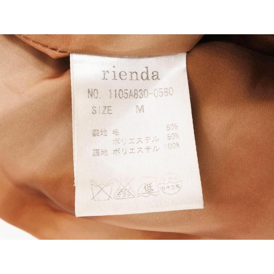 rienda(リエンダ)のrienda リエンダ ウール混 コート sizeM/黒 ◆■ レディース レディースのジャケット/アウター(その他)の商品写真