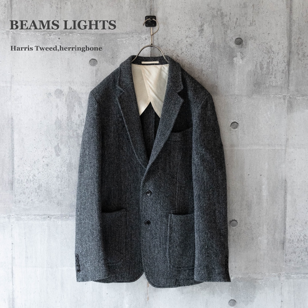 BEAMS LIGHTS - 【BEAMS LIGHTS】ハリスツイード テーラードジャケット