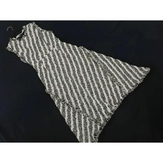 フレイアイディー ひざ丈ワンピース(レディース)(ノースリーブ)の