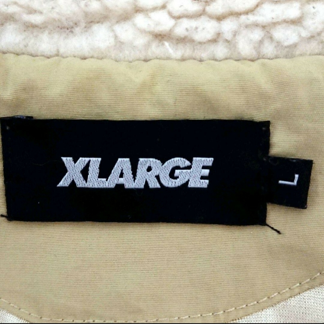 XLARGE - 希少 激レア エクストララージ ボアジャケット 白 オフ ...