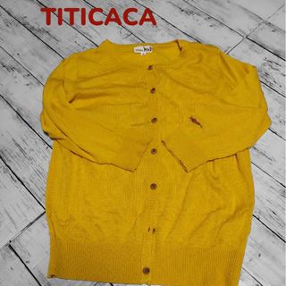 チチカカ(titicaca)のTITICACA カーディガン(カーディガン)