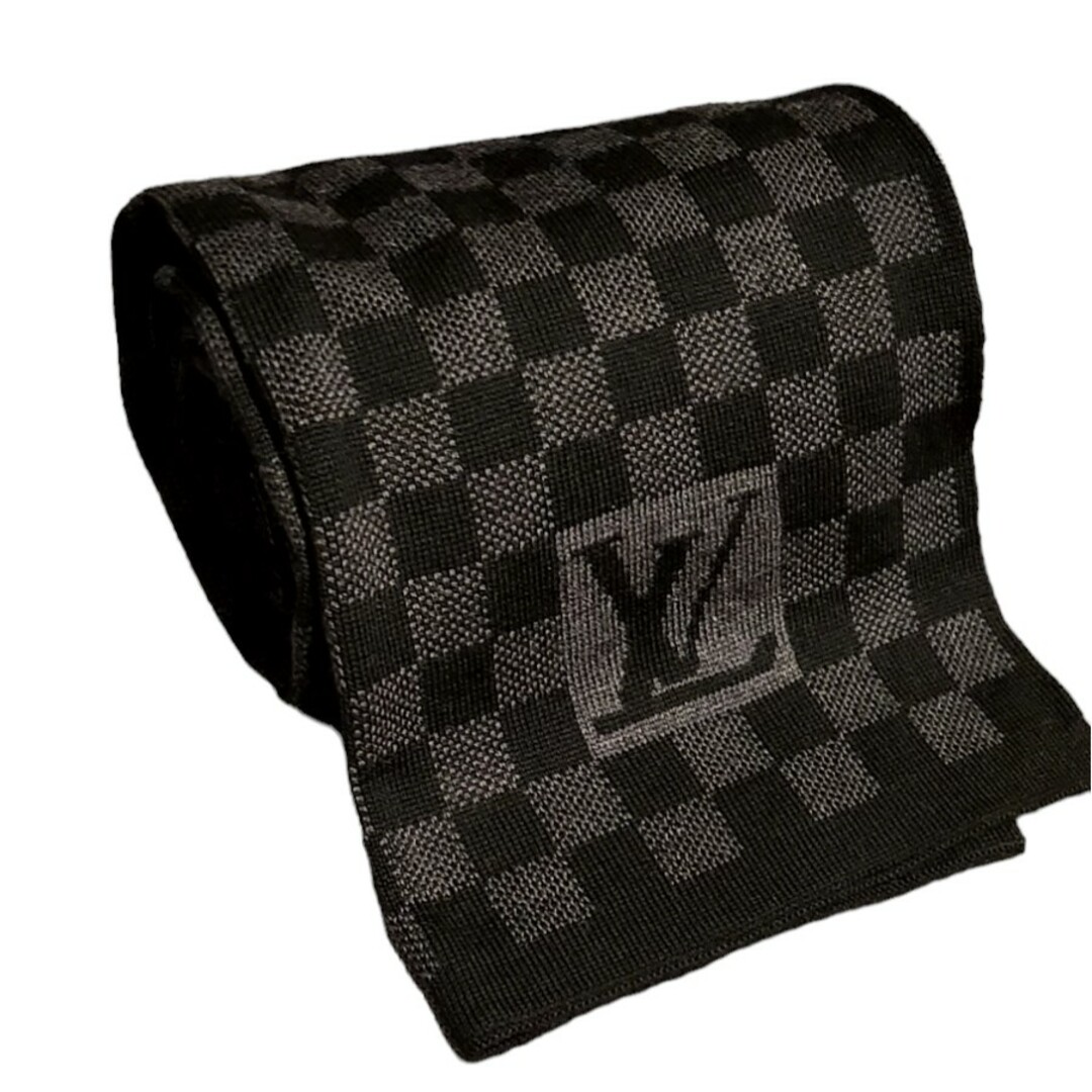 LOUIS VUITTON(ルイヴィトン)のルイヴィトン/LOUISVUITTONダミエWOOLマフラー メンズのファッション小物(マフラー)の商品写真