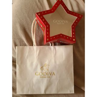 ゴディバ(GODIVA)のGODIVA　ショップ紙袋と空き箱　クリスマス(その他)