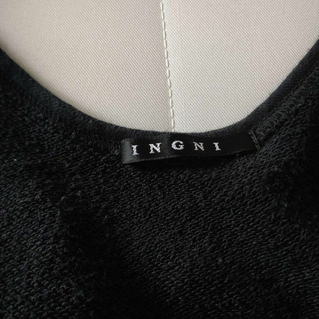 INGNI(イング)の中秋冬12【 INGNI】黒のチュニック レディースのトップス(チュニック)の商品写真