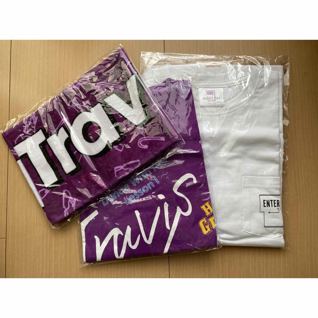 【未使用】TravisJapanトラジャ　Tシャツ　マフラータオル