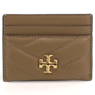 トリーバーチ(Tory Burch)のTory Burch トリーバーチ KIRA 90345 カードケース SANDPIPER ブラウン系 レディース(パスケース/IDカードホルダー)