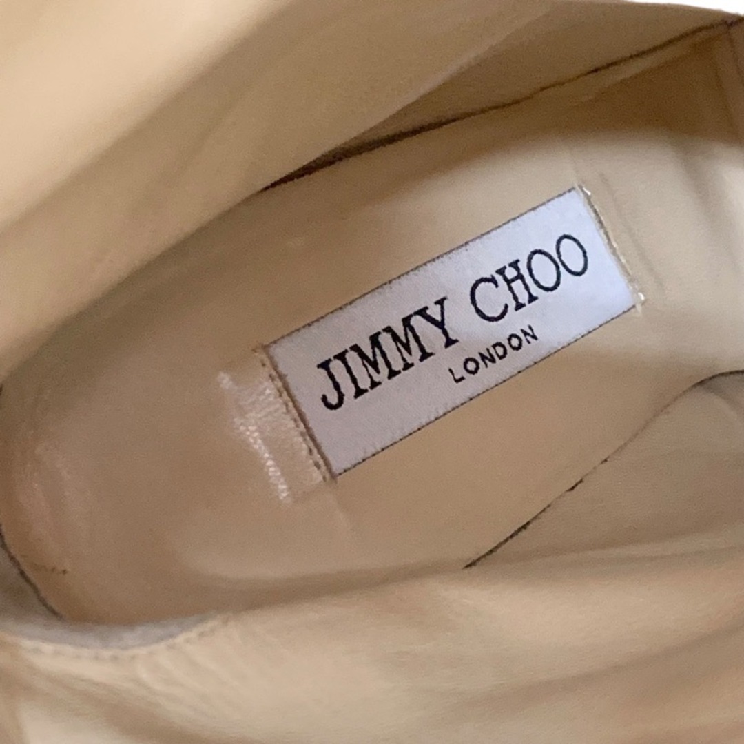 JIMMY CHOO(ジミーチュウ)のジミーチュウ ブーツ ショートブーツ レザー ブラック レディースの靴/シューズ(ブーツ)の商品写真