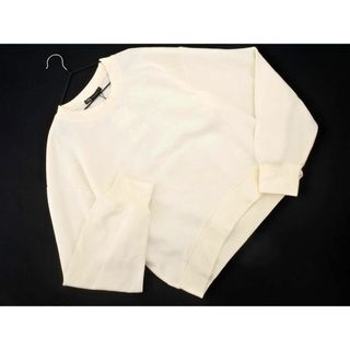 ザラ(ZARA)の新品 ZARA ザラ 裏起毛 プルオーバー カットソー sizeS/白 ◇■ レディース(カットソー(長袖/七分))