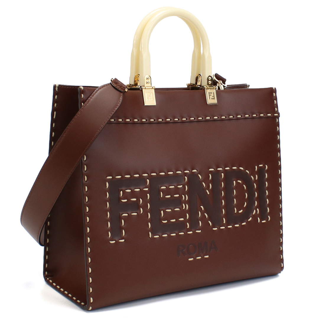 FENDI フェンディ 8BH386 トートバッグ ブラウン系 レディース