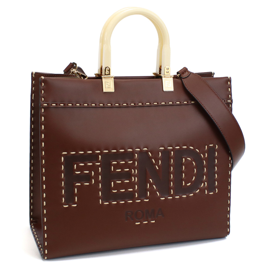 FENDI フェンディ 8BH386 トートバッグ ブラウン系 レディース