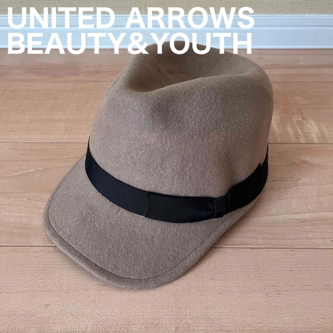 BEAUTY&YOUTH UNITED ARROWS(ビューティアンドユースユナイテッドアローズ)の【UNITED ARROWS】BEAUTY&YOUTH キャスケット レディースの帽子(キャスケット)の商品写真