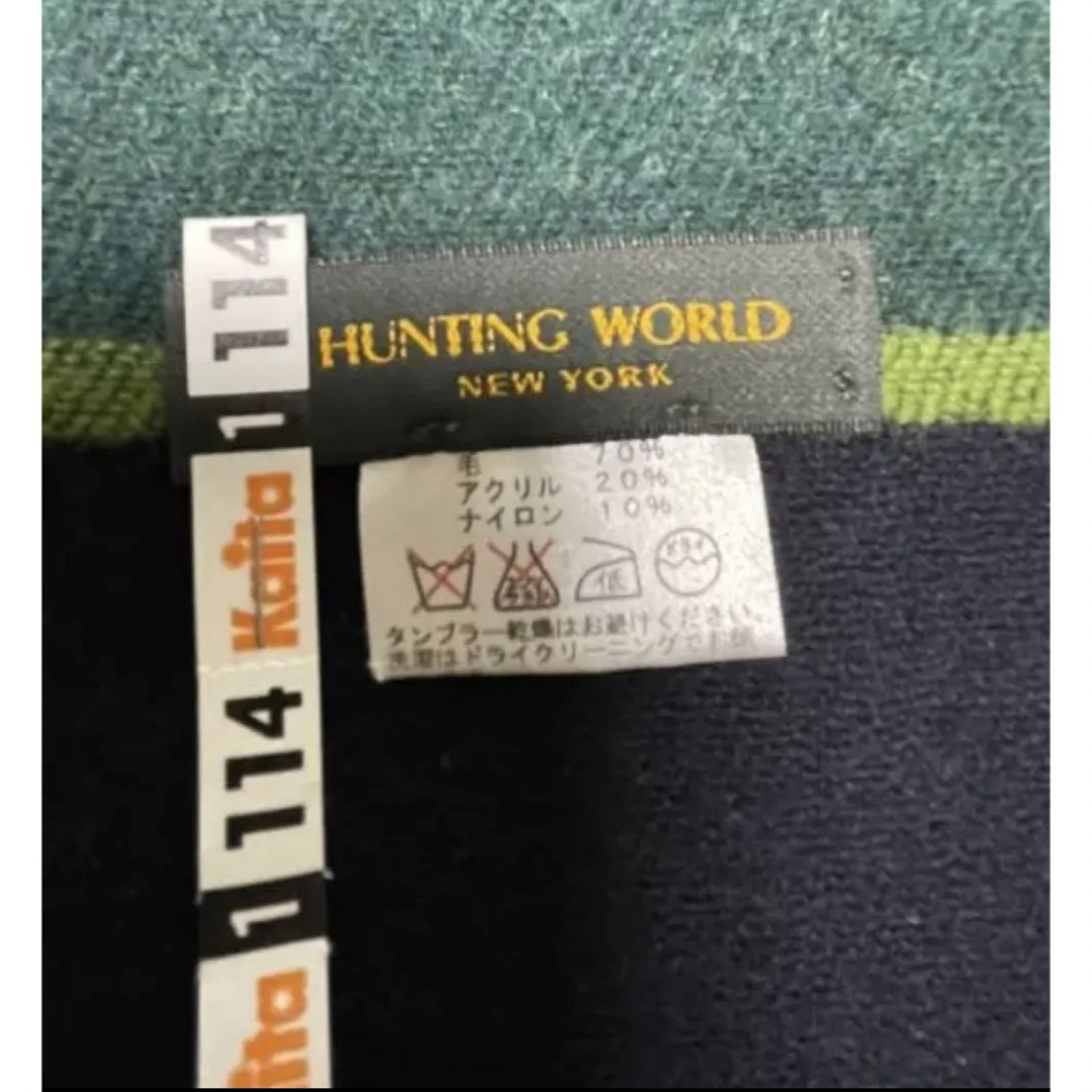 HUNTING WORLD(ハンティングワールド)のハンチングワールド　マフラー メンズのファッション小物(マフラー)の商品写真